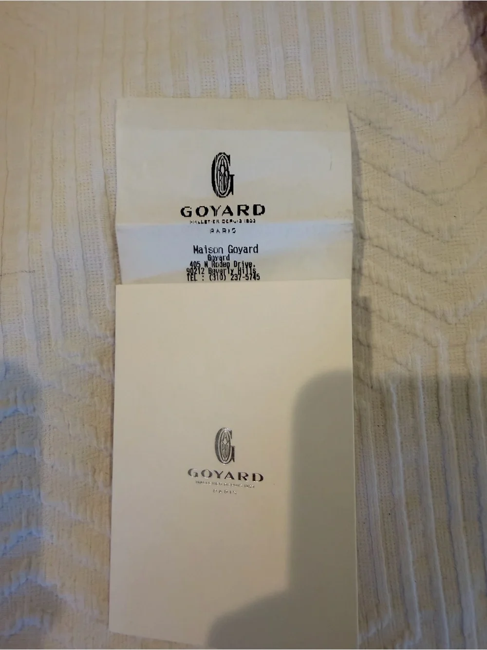 Goyard Morvan document case with strap - Barely used